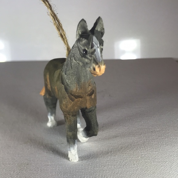 Wood Horse Ornament - Picture 1 of 4